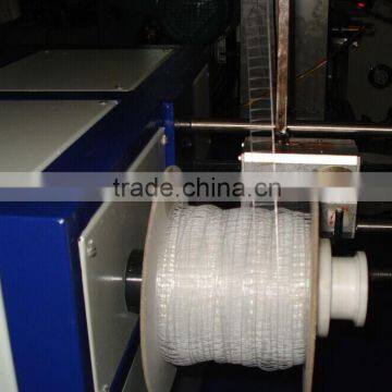 Plastic staple pin roll making machine