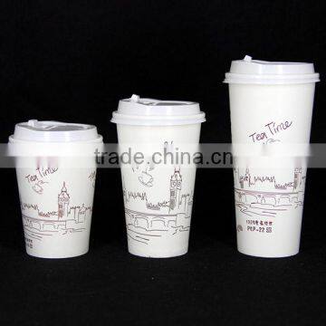 14oz,16oz,22oz Disposable Coffee Cup With Lid Milk Tee Cup photo-5