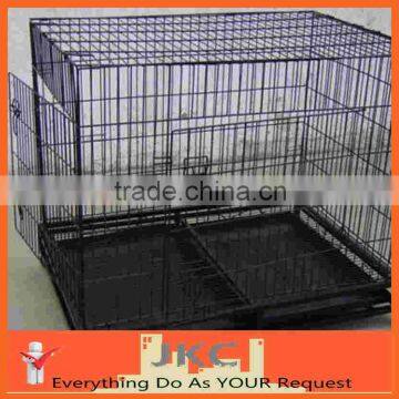 Pet Cage Black Welded Wire Fence Mesh Panel For Dog Cage