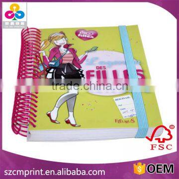 wire-o book designing printing in China