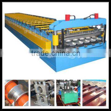 metal roofing tile roll forming machines, trapezoidal steel tile cold forming machine