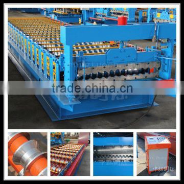 Passed CE and ISO Stainless Steel Corrugated Roll Forming Machine