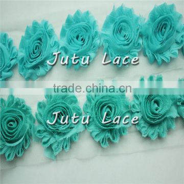 Hot Sale shabby Flowers/ Artificial Mini Roses flower/fashion hair accessories