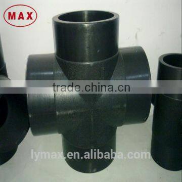 HDPE PE100 Pipe Fitting & Hot Melting Cross Joint for Sale