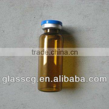 amber glass vial