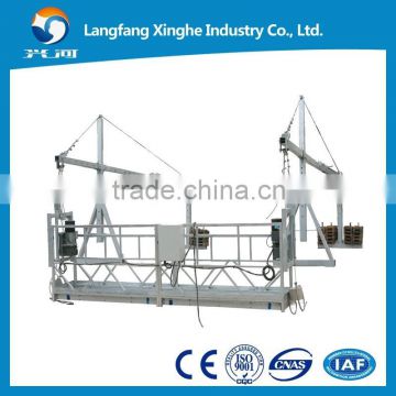 Aluminum alloy gondola / construction lift / work platform export to Qatar