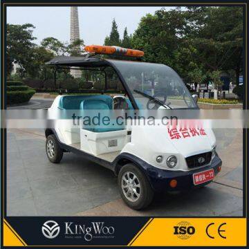 Patrol Car / Electric Utility Golf Cart for Police Sightseeing