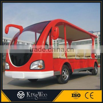 High quality nice electric sightseeing bus on sale