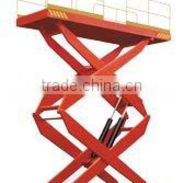 hydraulic cargo scissor lift