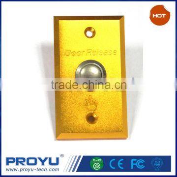 Aluminum gold color access control door exit switch PY-DB4