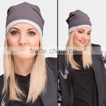 Factory New Arrived Hot Sale Women Custom Cotton Beanie Caps Wholesale photo-6