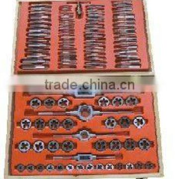 110PC METRIC SIZE TAP & DIE SET(M2-M18)