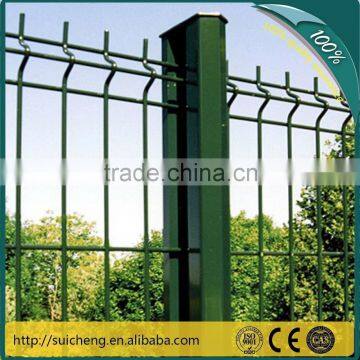 Hot Dipped Galvanized Welded Metal Fence Panel (Factory)