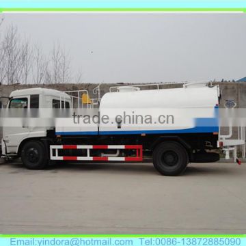 Bottom price dongfeng water truck 12000 litres