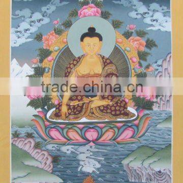 Shakyamuni Buddha Thangka Painting