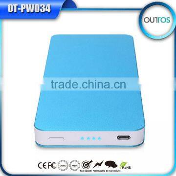 Factory OEM ultra slim 6000mah power bank for iphone