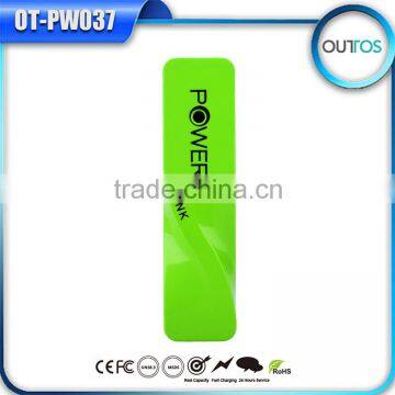 Slim perfume power bank 2600mah