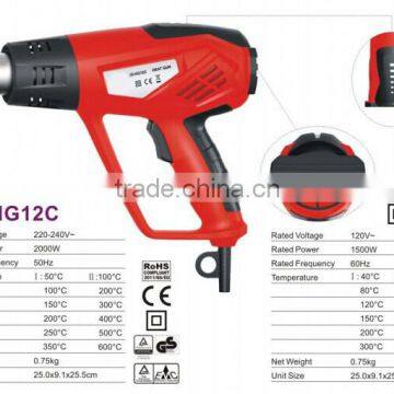 FRANKEVER high quality 2000w temperature adjustment portable heat gun