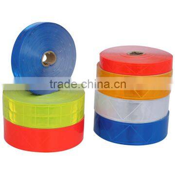 High Quality PVC Reflective Tape Sew on Clothes Caps etc