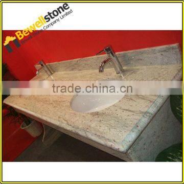 Hotel comercial hotel cabinet with granite kashimir white bathroom vanty top