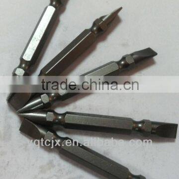 Sandblasting Surface Slotted Double End Bits Screw Driver Bits