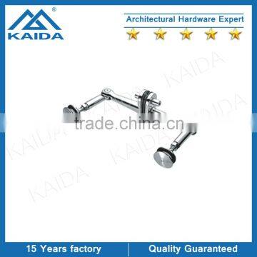 Angle adjustable stainless steel fin spider for curtain wall
