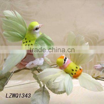 Fancy artificial feather birds LZWQ1343