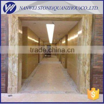 Polished Cut to Size Beige Marble Countertop Stone and Stone Line and Cut to Size Tiles photo-3