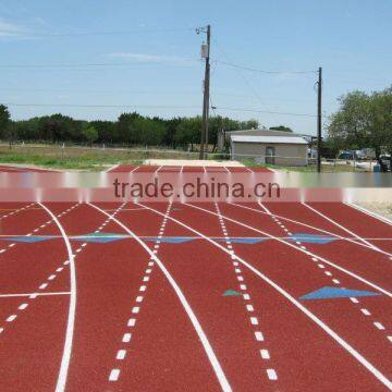 IAAF Certificated Spray-coat System Polyurethane Athletic Running Track photo-2