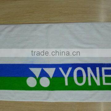 2015 Promotional sweat absorbent soft cotton sports towel