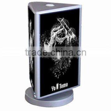 Aluminium Frame Revolving Light Box