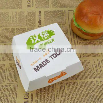 Fresh Food Grade Paper Hamburger Packaging Box photo-4