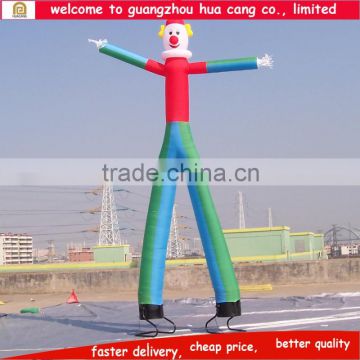 New style led lighting advertising small inflatable air dancer clown dancer