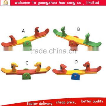Apartment Facilities Spring Rocking Horse Toy, Kid Riding Horse Toy, Plastic Seesaw for Kids photo-2