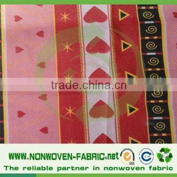 Letters Printed Nonwoven Fabric/Spunbonded Non woven Cloth