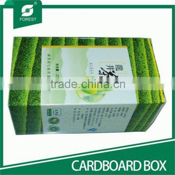 PRINTED PACKING CARDBOARD BOX FOR CHINESE TEA