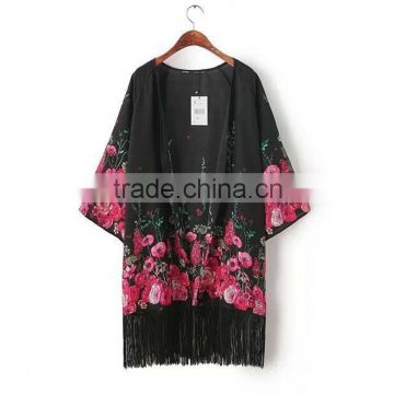 Wholesale Cutomaize Color and Size Polyester Chiffon Kaftans and Tunics