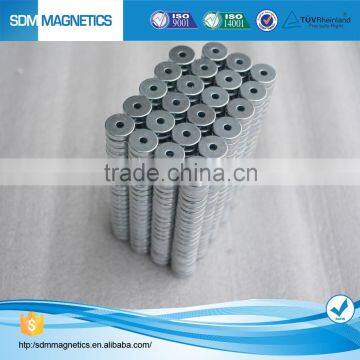 Custom shape motor magnetic neodimium circular ring magnet button