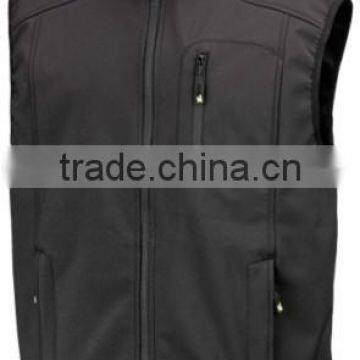 Elegant design men's functional outdoor softshell vest