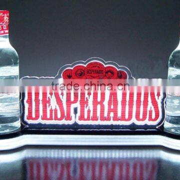 Professional Production LED Acrylic Wine Display For All Kinds Of Wines LED Light Installed