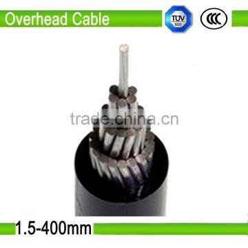 high voltage aerial PE insulated aluminum alloy core conductor overhead power cables