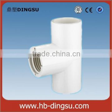 Hi-tech updated eco-friendly durable service astm sch40 pvc pipe fitting