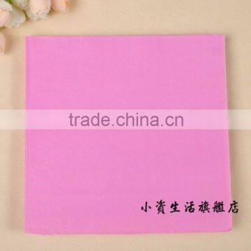 Pink Style Restaurant, Party, Eedding, etc Decoration Napkin 100% eco-friendly passed FDA/EN71