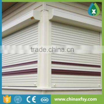 aluminum foam sunshading manual roller shutter