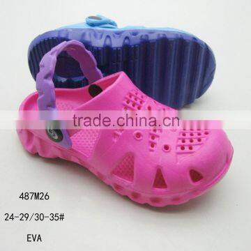 2016 New patten girls breathable EVA garden shoes sandals