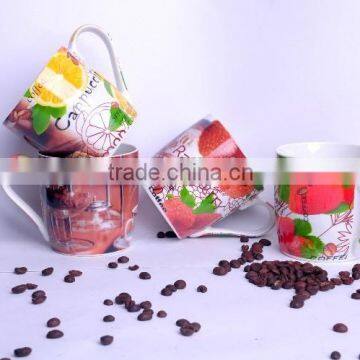 Wholesale unique design ceramic coffe mug / drinking cup