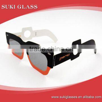 2016 customized new printed 3d paper glasses