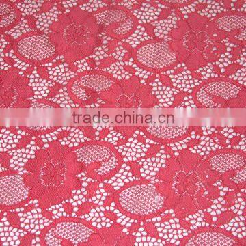 8802 new design elastic nylon lace fabric cheap lace fabric