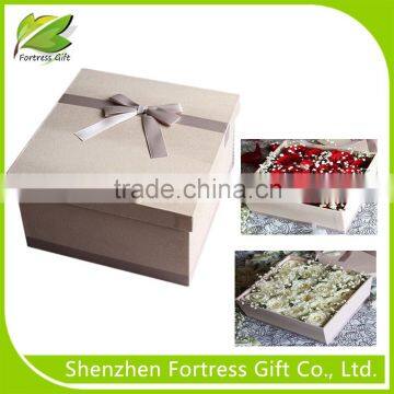 Romantic ang fancy Valentine's day decorative flower gift box