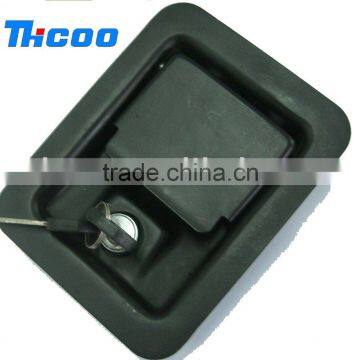 cabinet panel Flush paddle latch